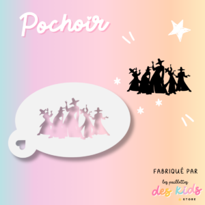 Pochoir mylar lavable - Saja Boys - Kpop Demon Hunters