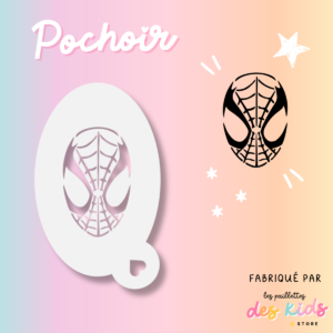 Pochoir mylar lavable - Spiderman