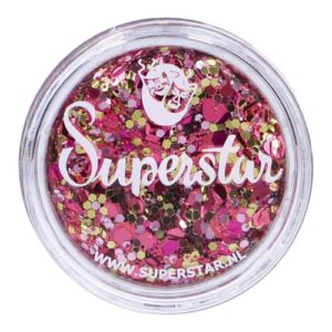 Paillettes crunchy en crème Pink Lady Superstar