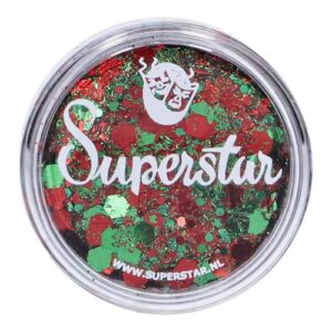 Paillettes crunchy en crème Red & Green