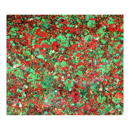 Paillettes crunchy en crème Red & Green – Image 2