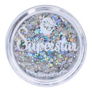 Paillettes crunchy en crème Silver Starlight Superstar