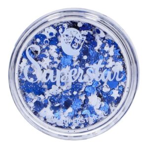 Paillettes crunchy en crème Blue & White