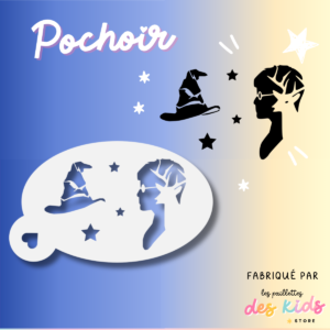 Pochoir mylar lavable - Harry Potter - Choixpeau et Patronum