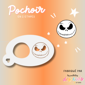 Pochoir mylar lavable - Halloween - L'étranger Noël de M. Jack